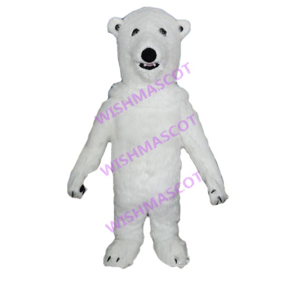 Polar Bear Animal Mascot Costume 