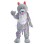 Cartoon Gray Wolf Mascot Adult Costume 