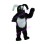 Black & White Dog Mascot Costume 