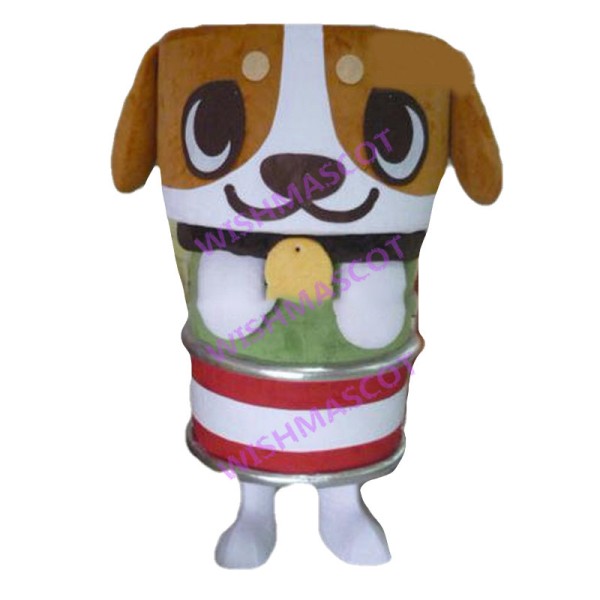 Canned Corgi Dog Mascot Costume 