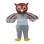 Red Owl Mascot Costume 