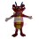 Red Chinese Dragon Mascot Costume 