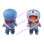 Happy Doraemon Mascot Costume 
