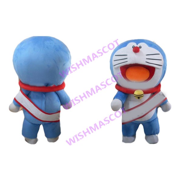 Happy Doraemon Mascot Costume 