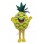 Lightweight Cartoon Pineapple Mascot Adult Costume 