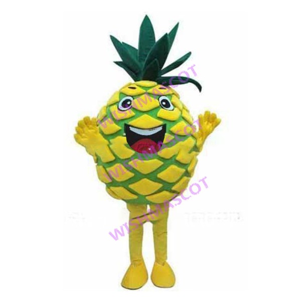 Lightweight Cartoon Pineapple Mascot Adult Costume 