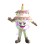Lightweight Cartoon Yellow Birthday Cake Mascot Costume 