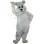 Amiable White Bear Mascot Costume 