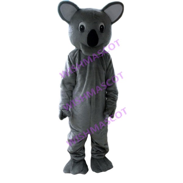 Gray Koala Mascot Adult Costume 