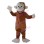 Brown Monkey Mascot Costume 