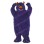 Lovely Purple Fur Monster Mascot Costume 