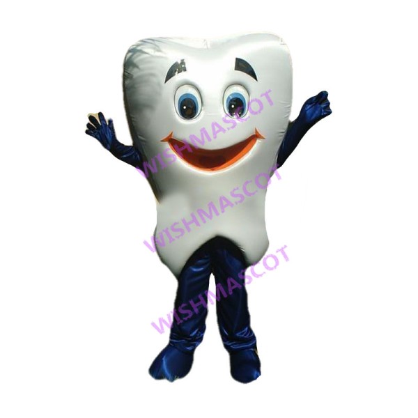 Huge Cartoon Tooth Mascot Costume 