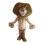 Perky Alex the Lion Mascot Costume 