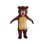 Adorable Brown Bear Mascot Costume 