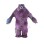 Scary Purple Beggar Bear Mascot Costume 