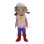Feisty Pirate Izzy Mascot Costume 