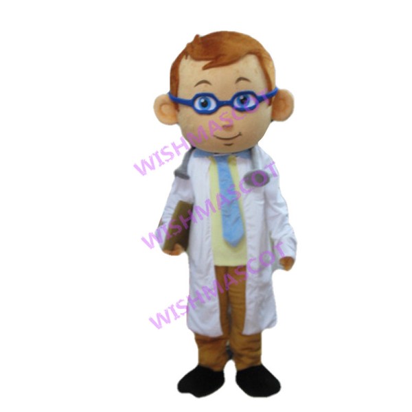 Male Doctor Mascot Costume 
