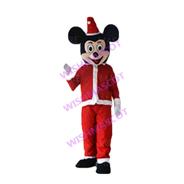 Christmas Mickey Mouse  Mascot Costume 