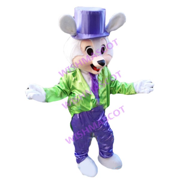 Magnificent Easter Bunny Mascot Adult Costume 