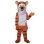 Enthusiastic Tigger Mascot Costume 