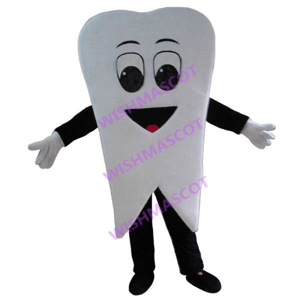 Deluxe Cartoon Tooth Mascot Adult Costume 
