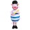 Pirate George Pig Mascot Costume 