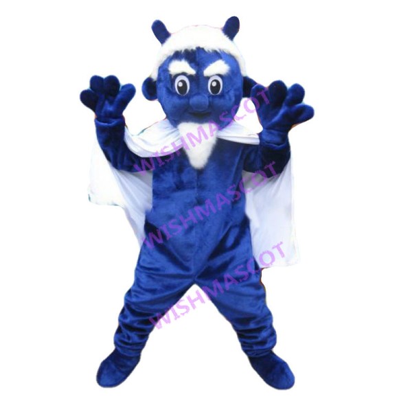 Old Blue Devil Mascot Costume 