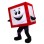 CubeSmart Cubie Mascot Adult Costume 