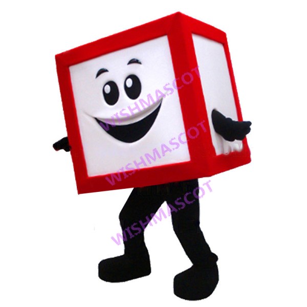 CubeSmart Cubie Mascot Adult Costume 