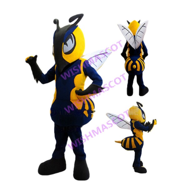 Adult Size Yellowjacket Mascot Costume 