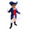 College Patriot Mascot Costume 