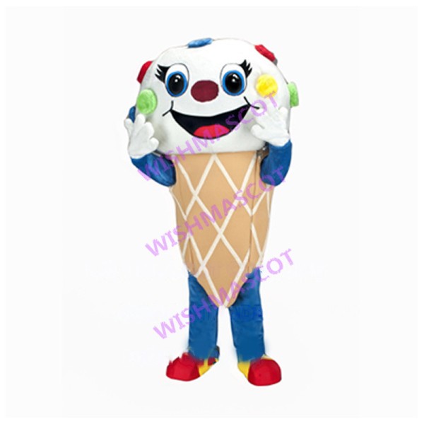 Deluxe Cartoon Ice Cream Cone Lightweight Mascot Costume 
