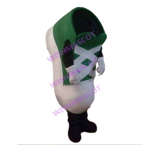 Deluxe Green Sneaker Lightweight Mascot Adult Costume For Halloween Party