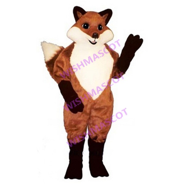 Adorable Fox Animal Mascot Adult Costume 