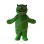 Adult Cartoon Green Fur Monster Mascot Costume 