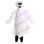 White Ghost Mascot Adult Costume For Halloween Party