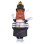 Lightweight Cartoon Orange Lighthouse Mascot Adult Costume For Halloween Party