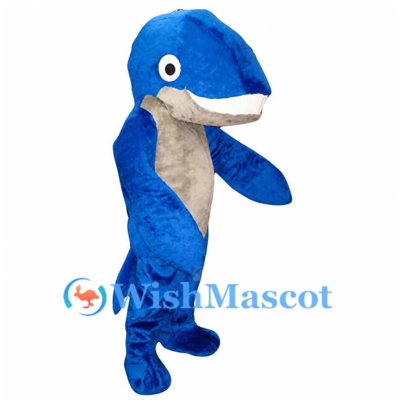 Blue Whale Mascot Adult Costume