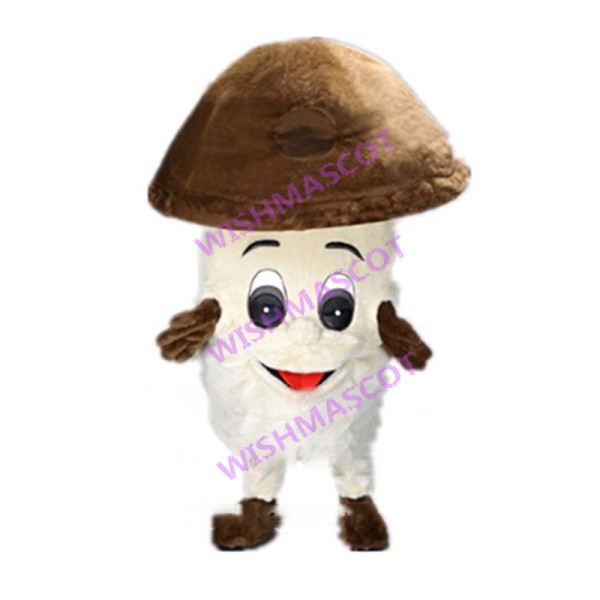 Lovely Cartoon Mushroom Mascot Adult Costume 