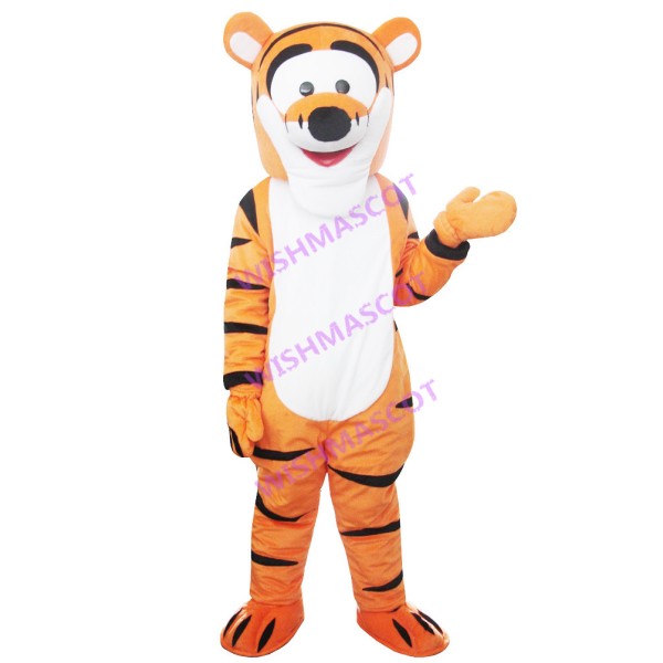 Innocent Kind Jumping Tiger Mascot Costume