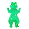 Frog With Colorful Stripes Mascot Costume