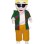 Blond Man On Vacation Mascot Costume