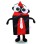 Pencil With White Tie Mascot Costume