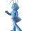Graceful Light Blue Ant Mascot Costume