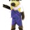 Positive Dog In Jersey Mascot Costume