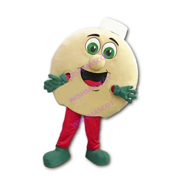 Cartoon Round Plastic Kettle Mascot Costume