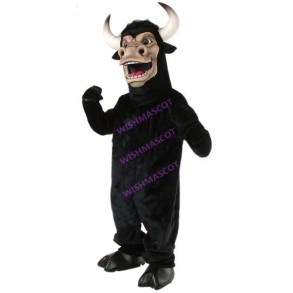 Big Nostril Bull With Great Strength Mascot Costume