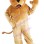 Pompous Youthful Lion Mascot Costume
