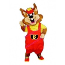 Energetic Sports Squirrel Mascot Costume