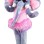 Dancing Elephant Mascot Costume Wearing Ballet Skirt